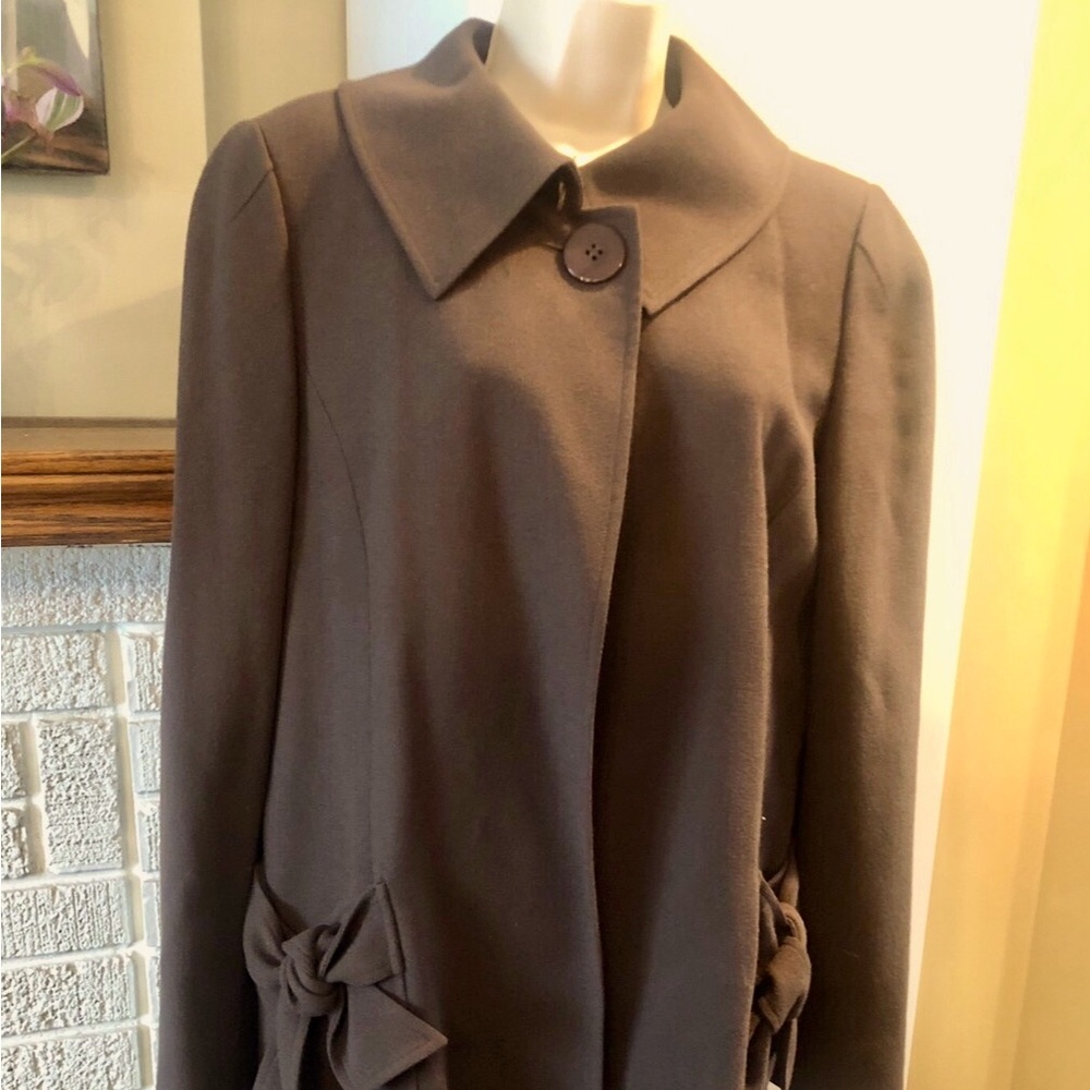 Ellen Tracy Blazer Olive Green Size 10